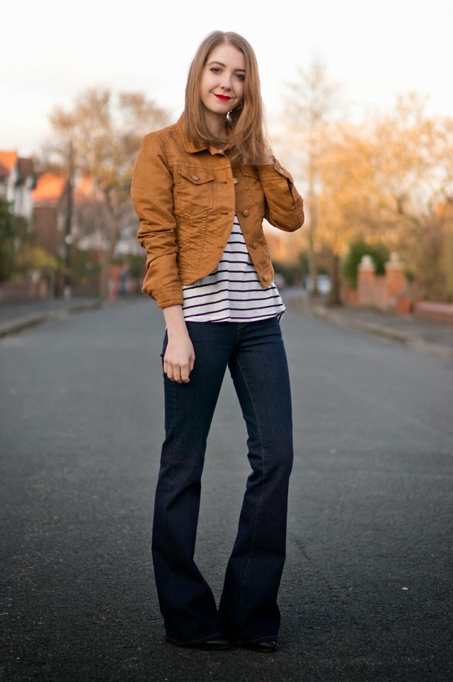 One pair of Flares, Two Ways: Outfit&nbsp;1